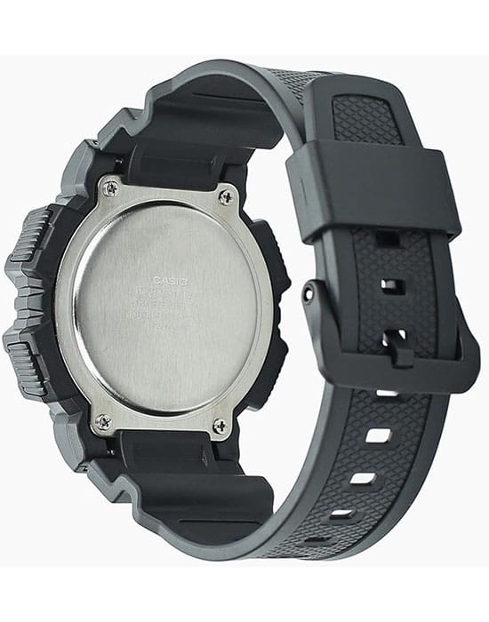 Casio AE-1400WH-1A мужские часы застежка крупным планом