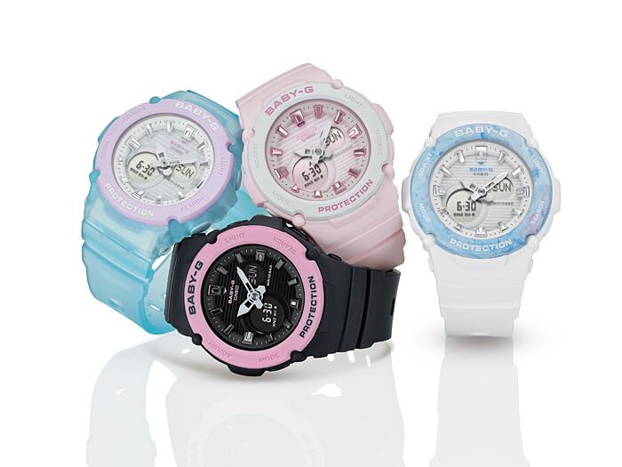 Casio Casio Baby-G BGA-270-1A , наручные женские часы фото под углом