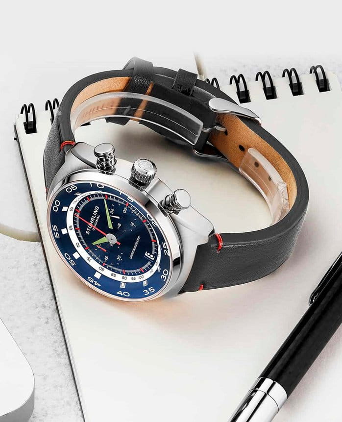 Stuhrling Stuhrling Monaco 1000.02 , наручные мужские часы фото под углом