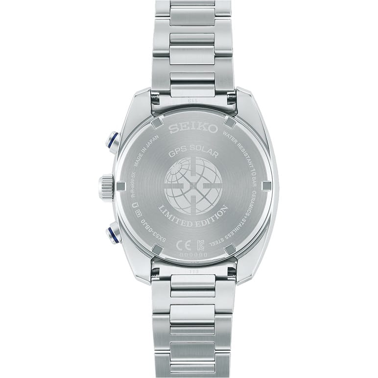 Seiko Seiko Astron GPS Solar SSH093J1 мужские часы серебристый циферблат на запястье