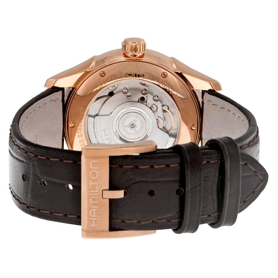Hamilton Hamilton Jazzmaster Maestro Small Second Auto H42575513, jazzmaster швейцария мужские часы на браслете кожаный боковой вид