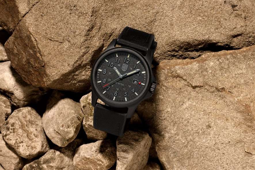 Luminox Luminox Atacama Field XL.1961 кварцевые мужские часы часы крупный план черный циферблата
