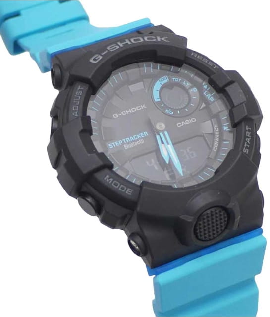 Casio Casio G-Shock GMA-B800SC-1A2 электронные мужские часы часы крупный план черный циферблата