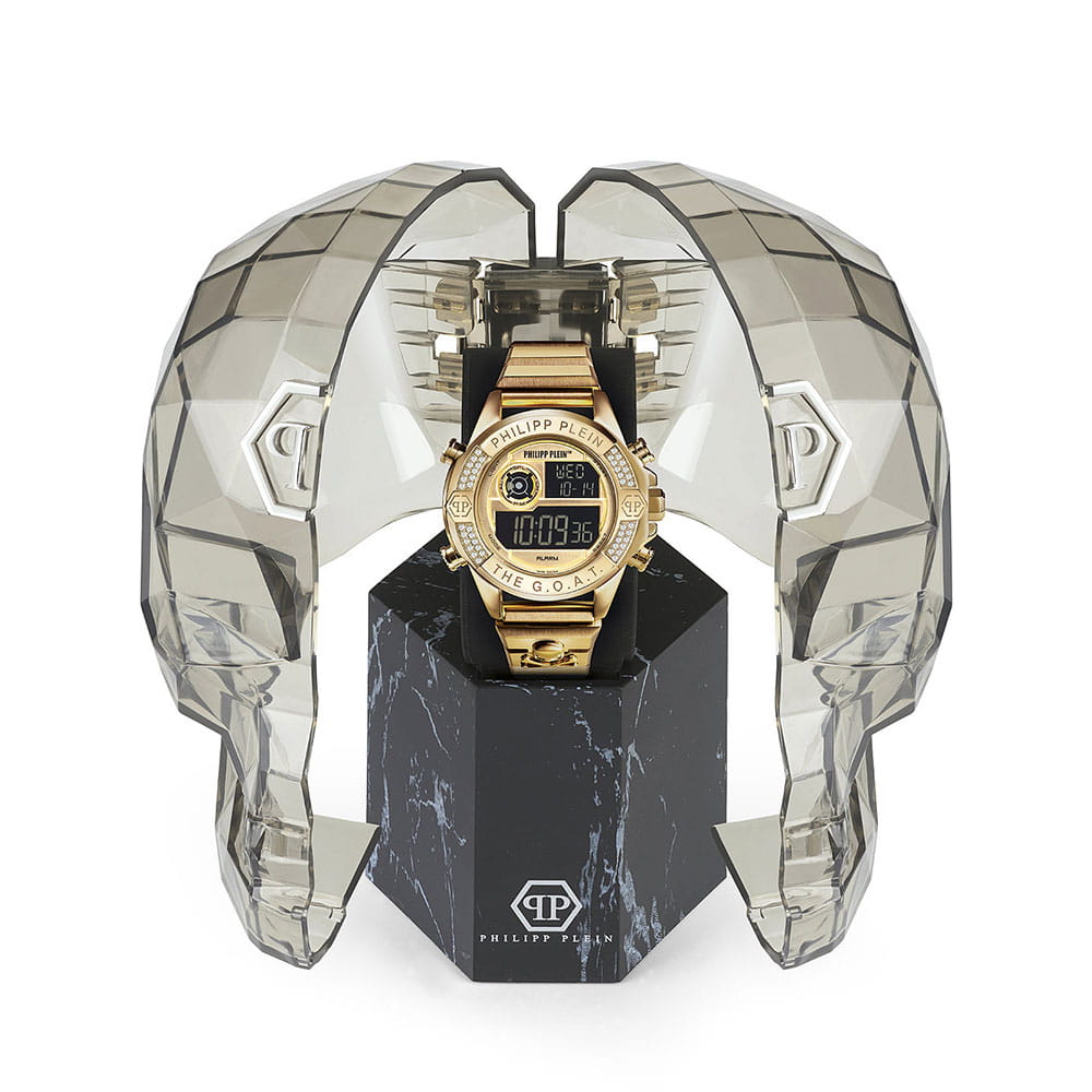 Оригинальные часы Philipp Plein Philipp Plein The G.O.A.T. PWFAA0621 кварцевые калибр механизма  общий вид