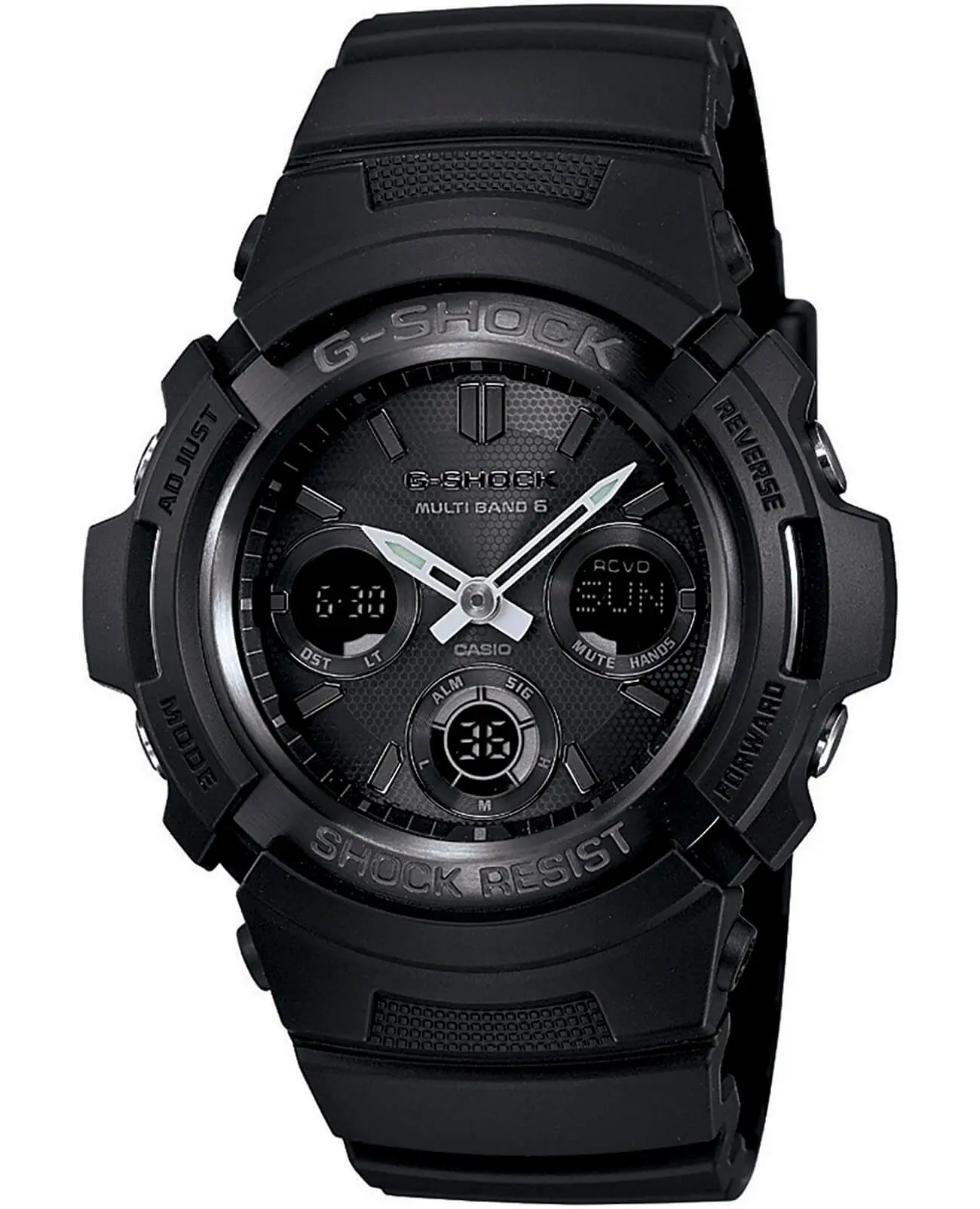 Часы Casio G-Shock AWG-M100B-1A купить в Екатеринбурге по цене 26435 RUB:  описание, характеристики