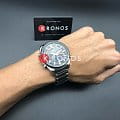 Casio Casio Edifice ERA-120DB-1A кварцевые мужские часы часы, крупный план черный циферблат