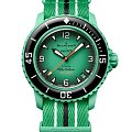 Часы Swatch x Blancpain Indian ocean SO35I100C
