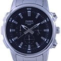 Casio Casio Collection MTP-E505D-1A японские наручные мужские часы заводная головка с логотипом Casio