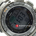 Casio Casio Pro Trek PRG-240T-7E pro trek японские мужские часы на браслете титановый боковой вид