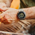 Casio Casio Pro Trek PRG-340T-7ER PRG наручные мужские часы фото под углом.