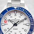Hamilton Hamilton Khaki Navy Scuba Quartz H82231150 khaki navy швейцарские мужские часы на браслете нержавеющая сталь боковой вид