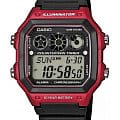 Casio Casio Collection AE-1300WH-4AVDF (AE-1300WH-4A)  AE-1300WH-4A кварцевые мужские часы  серый циферблат, браслет пластик — вид спереди