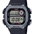 Casio Casio Collection DW-291H-1AVDF (DW-291H-1A)  DW-291H-1A кварцевые мужские часы  серый циферблат, браслет пластик — вид спереди