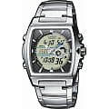 Casio Casio Edifice EFA-120D-7A  EFA-120D-7A автокварц (кинетик) мужские часы  серый циферблат, браслет нержавеющая сталь — вид спереди
