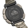 Casio Casio Pro Trek PRG-340T-7ER pro trek японские мужские часы на браслете титановый боковой вид
