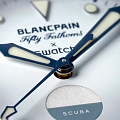 Часы Swatch x Blancpain Antarctic ocean SO35S100 фото 4